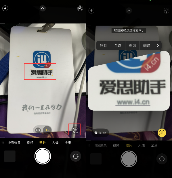 平乐苹果手机维修分享升级iOS 16后如何通过相机翻译文本 