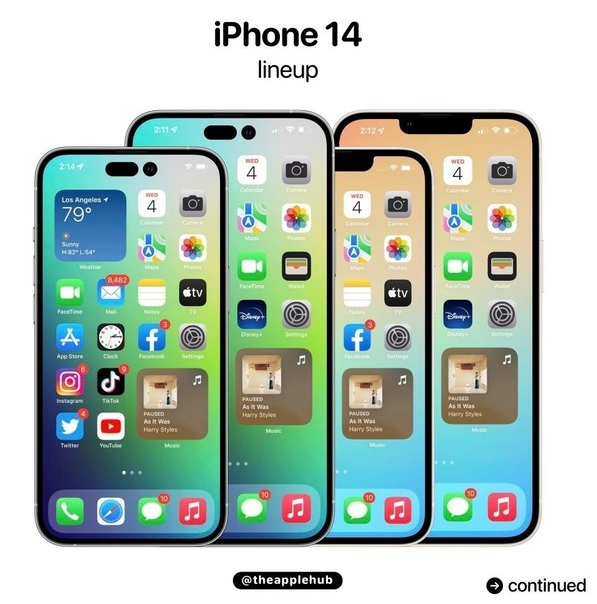 平乐苹果14维修分享iPhone 14全家福 