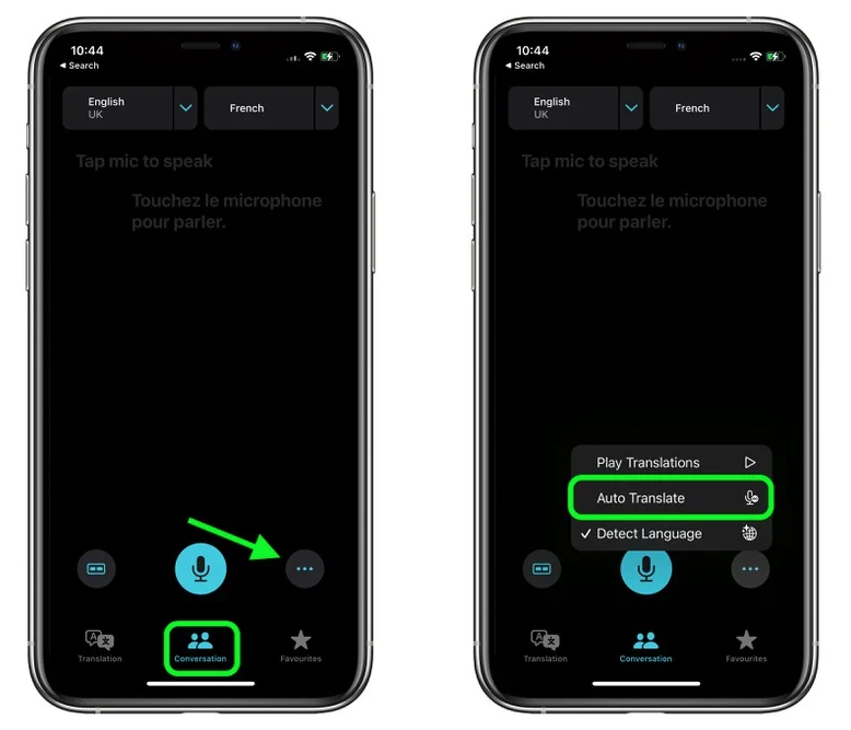 平乐苹果手机维修分享iOS 15 “翻译” App 新改进 