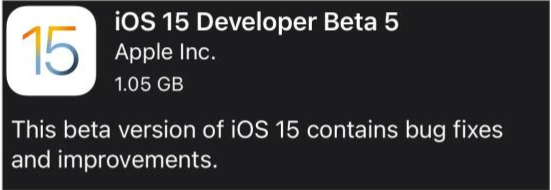 平乐苹果手机维修分享如何升级到iOS15.0 beta5 