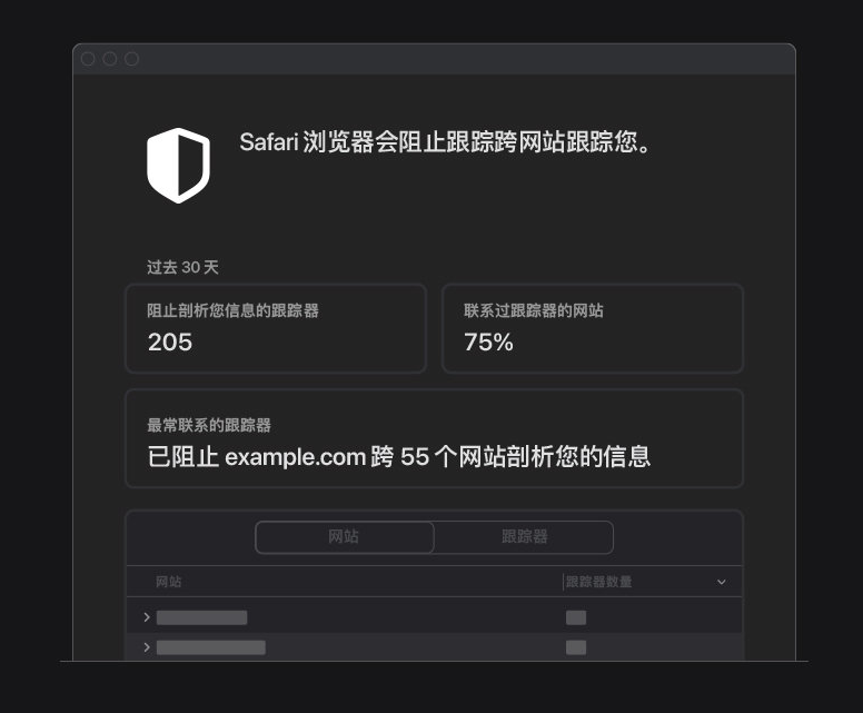 平乐苹果手机维修分享如何在 Safari 浏览器中查看和打开隐私报告 
